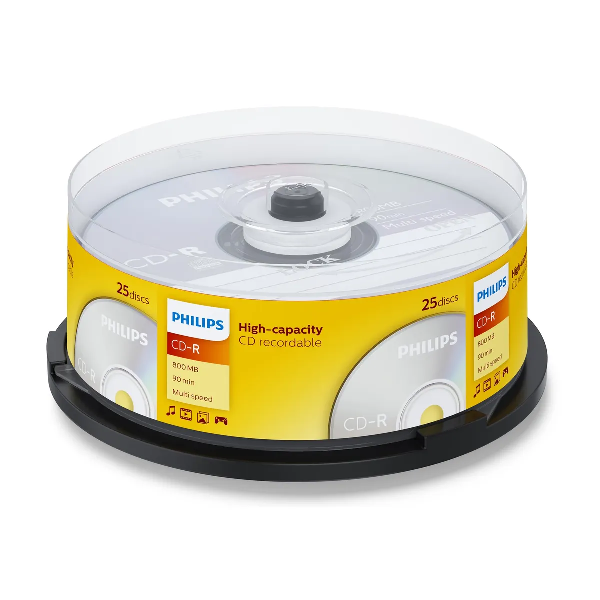 PHILIPS CD-R Rohlinge High-Capacity