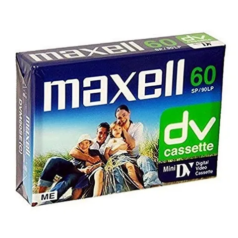 Maxell Cassetta vergine miniDV 60 min - Confezione da 1