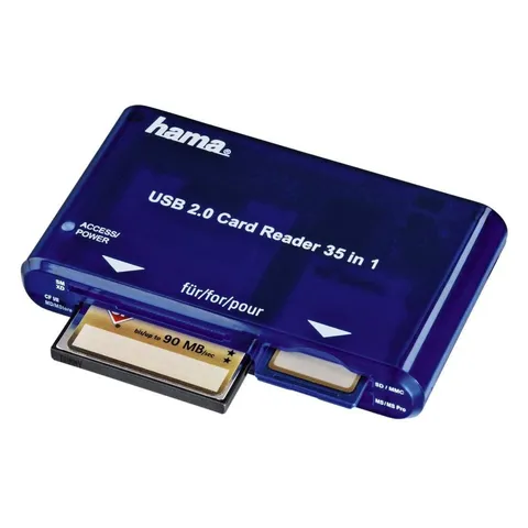 HAMA Foto Lector de Tarjetas Universal USB 2.0