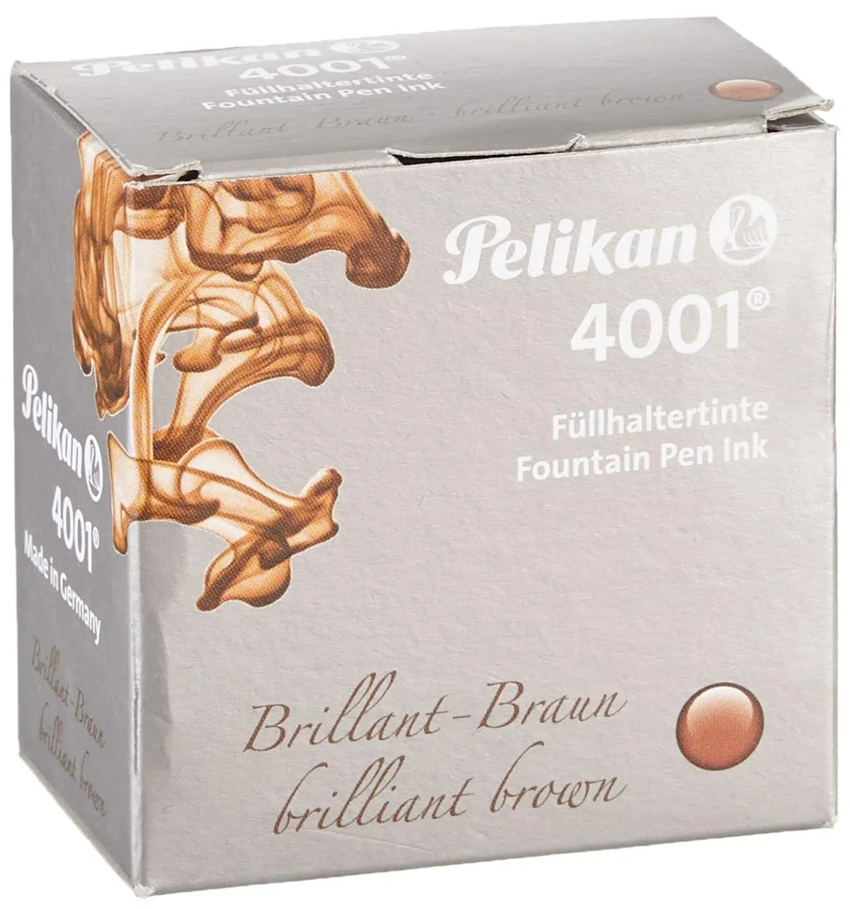 Pelikan Tintenglas 4001 Brillant-Braun