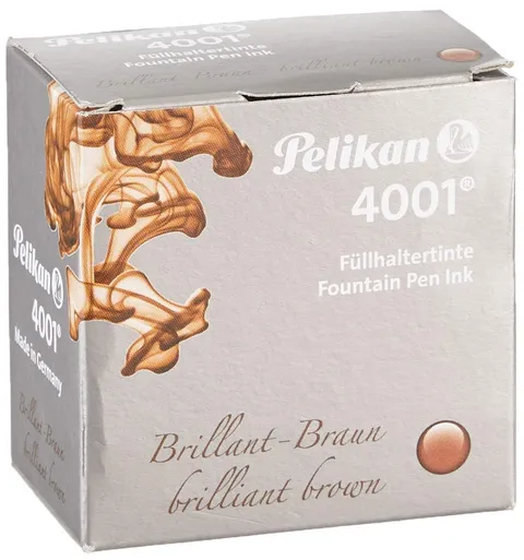 Pelikan Tintenglas 4001 Brillant-Braun