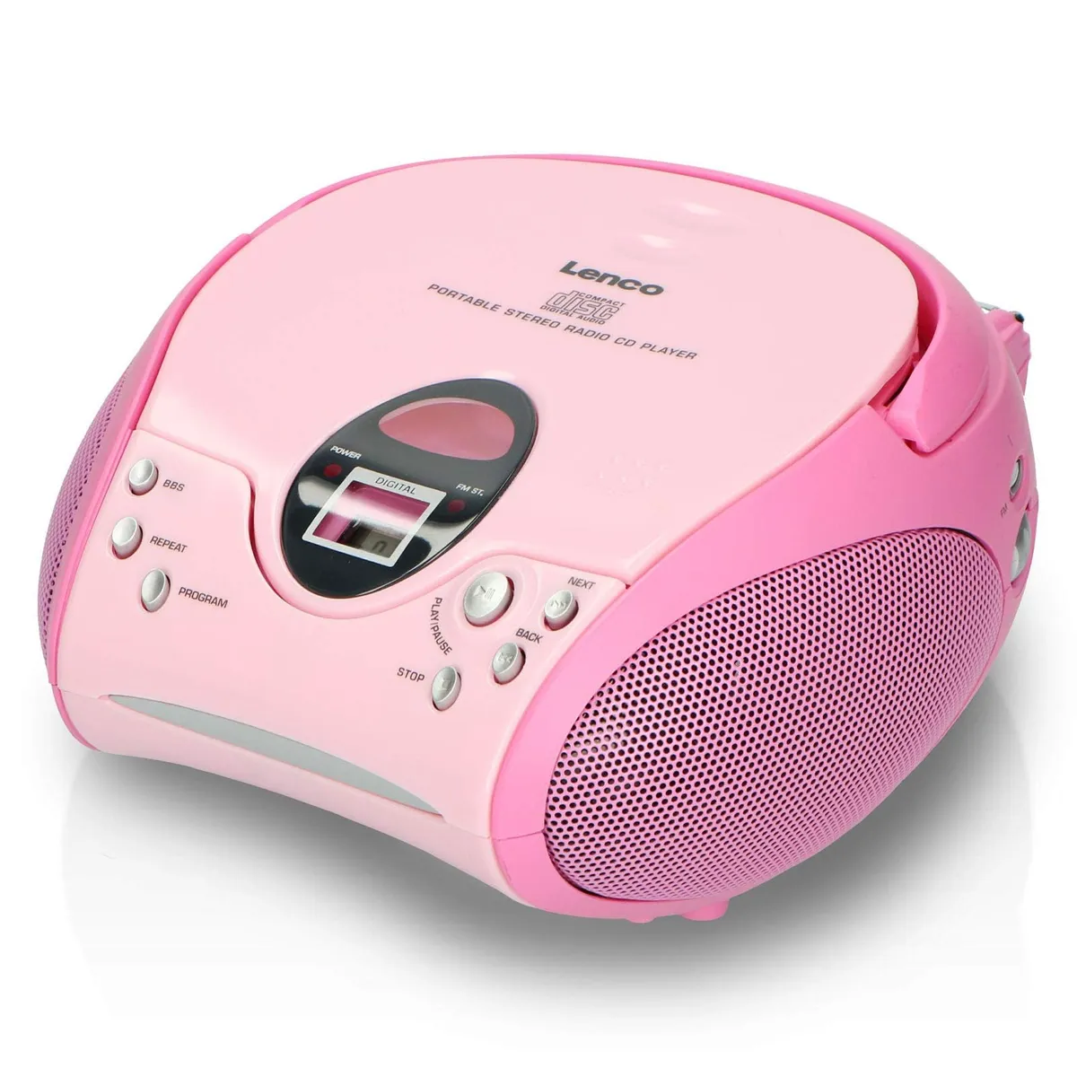 Radio Lenco SCD-24 Rosa – Usata