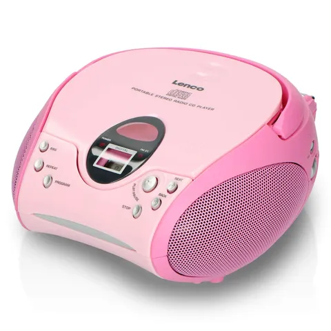 Radio Lenco SCD-24 Rosa – Usata
