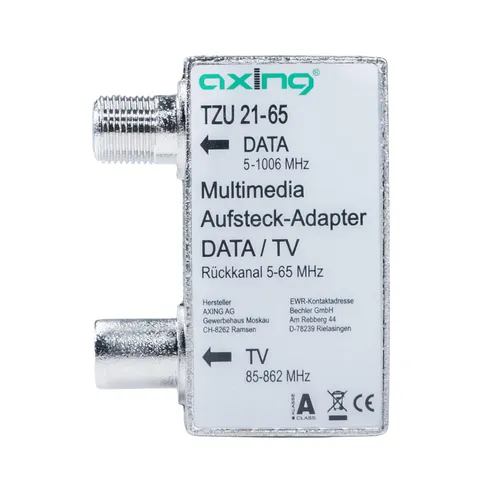 Axing TZU 21-65 Adattatore Multimediale – Come nuovo