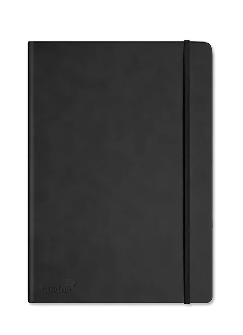 Silvine A4 Executive Notebook Nero – Nuovo