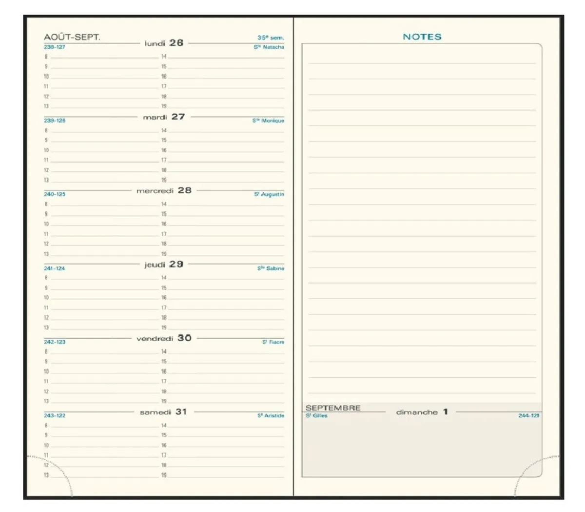 Exacompta Agenda Settimanale – Nuovo