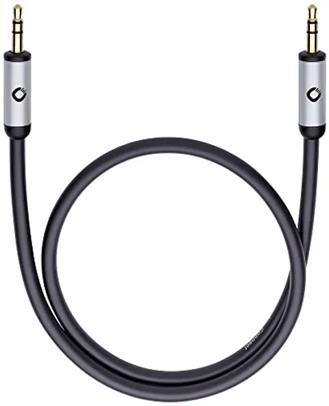 Oehlbach i-Connect - Cavo audio, con presa jack placcata in oro da 3,5 mm