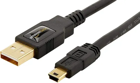 Amazon Basics Câble USB-A 2.0 vers mâle Mini USB