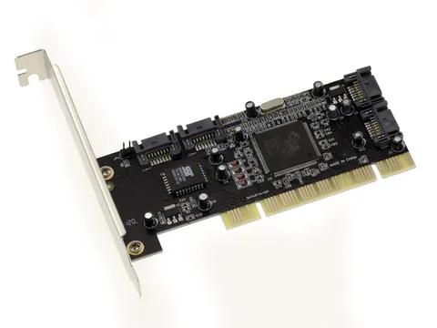 KALEA-INFORMATIQUE Scheda controller PCI 4 SATA INDIPENDENTI o Raid 0 1 0+1 con chipset Silicon Image SIL3114 con supporti High Profile e Low Profile