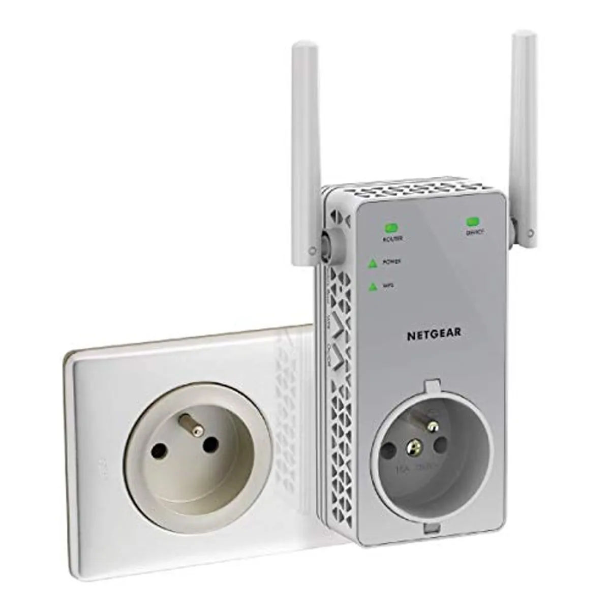 Netgear ripetitore wifi bianco AC750; 1 Port