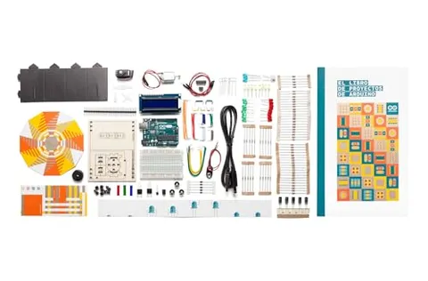 Official Arduino Starter Kit [K030007] (Spanish project book) - Kit completo per l'apprendimento dell'elettronica e della programmazione, ideale per i principianti.