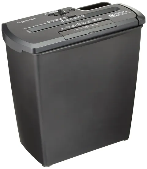 Amazon Basics Destructora de papel