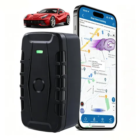 TKMARS Localizzatore GPS per Auto,20000mAh Batteria GPS Traker Senza Abbonamento Ip67 Magnetico Impermeabile Molteplici Modalità di Allarme App Gratuita TK918