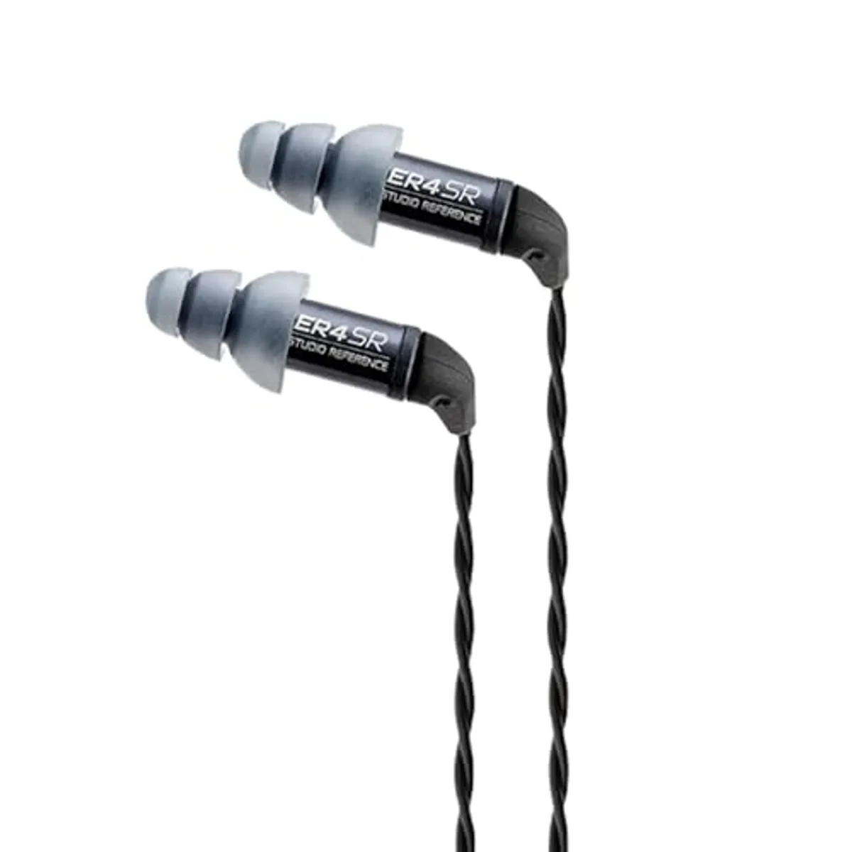 Etymotic ER4-SR Studio - Auricolare isolante in-ear con cavo sostituibile, colore: Nero