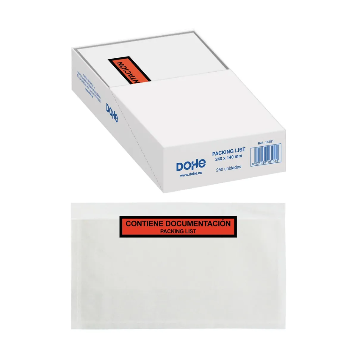 Dohe Packing List Sobres 240x140 mm – Ottime condizioni