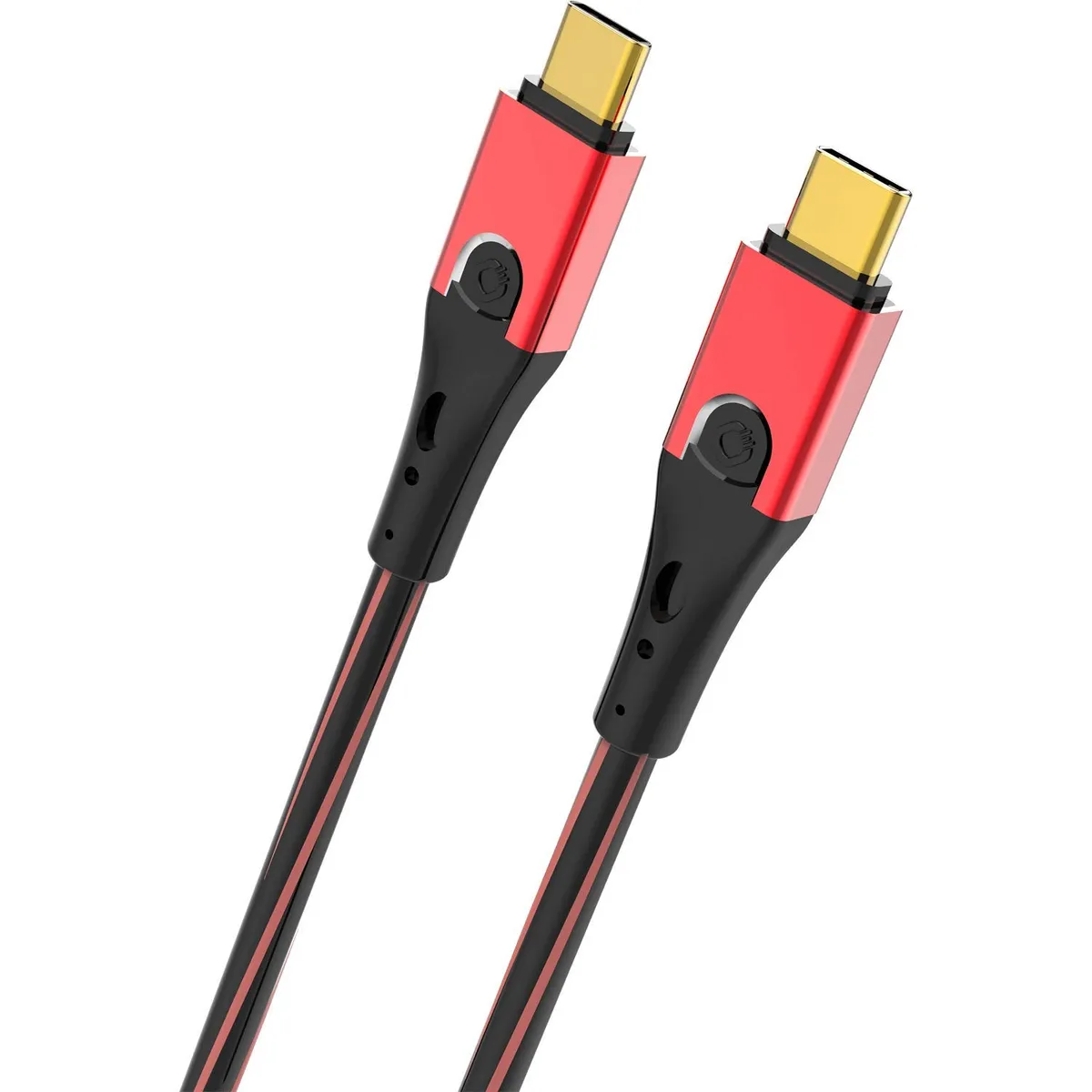 OEHLBACH Evolution CC cavo USB 1 m USB C Nero, Rosso