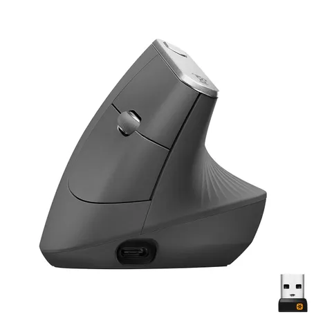 Logitech MX Vertical Ratón Inalámbrico Ergonómico