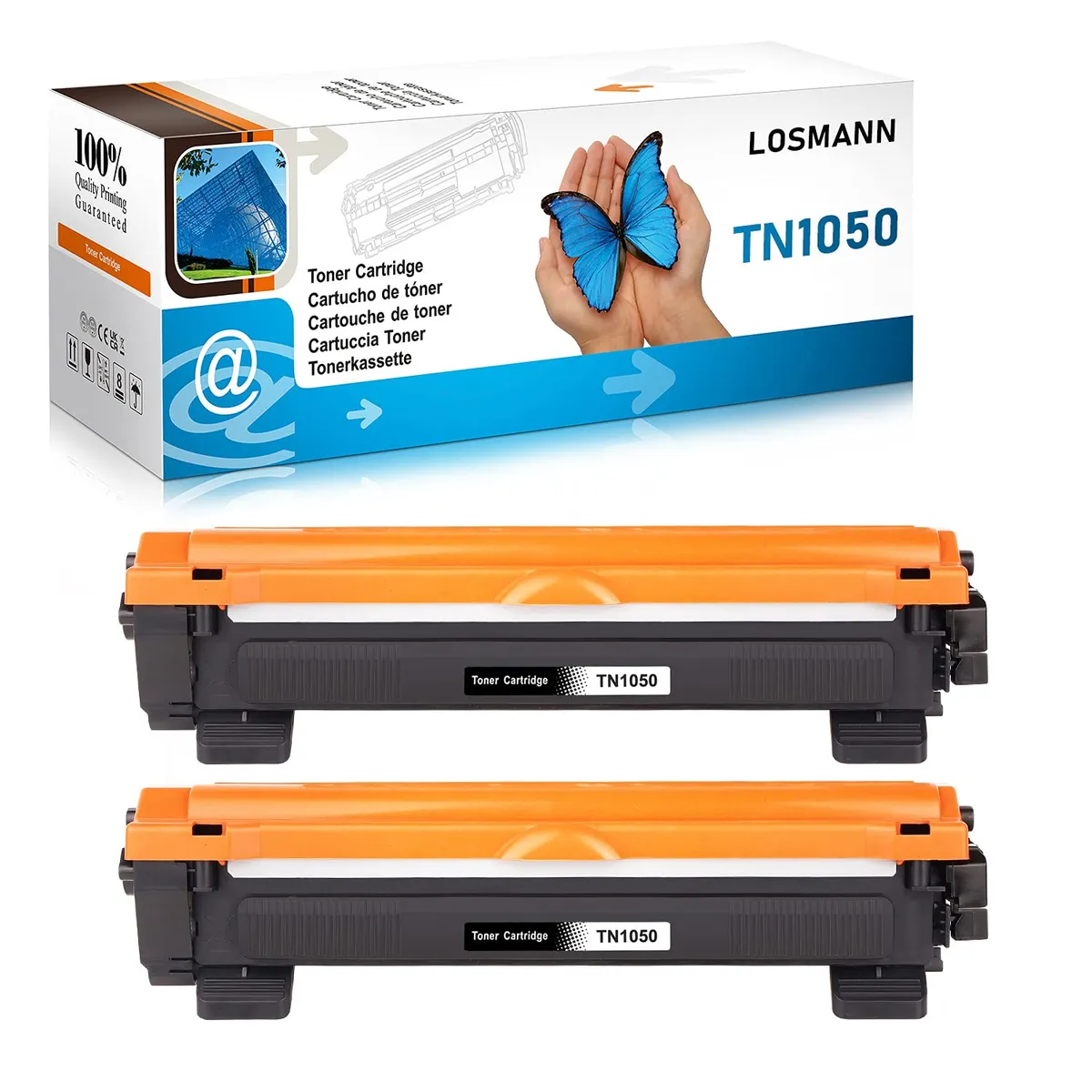 Toner LOSMANN 2x per Brother TN1050 – Nuovo