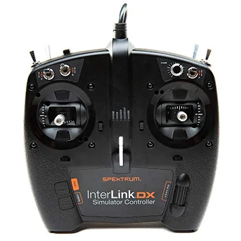 Spektrum Interlink DX Simulator Controller con presa USB, SPMRFTX1, nero