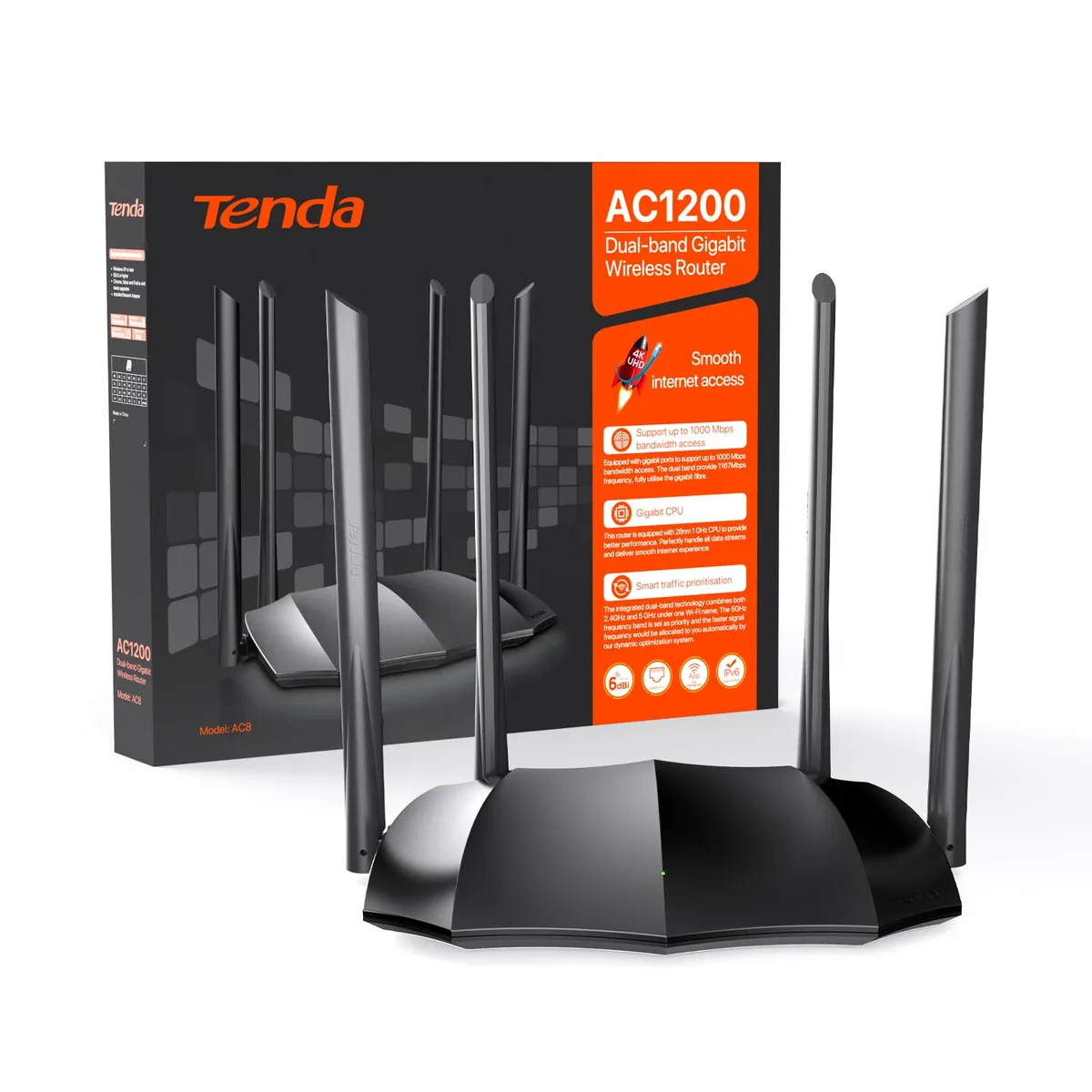Router WLAN AC8 Dualband – Ottime condizioni