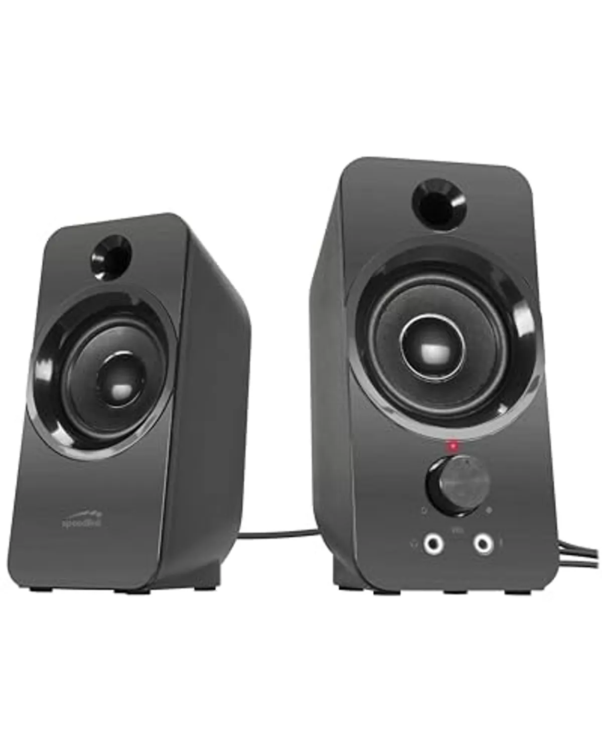 Speedlink DAROC Stereo Speaker, USB, jack audio stereo da 3,5 mm, nero