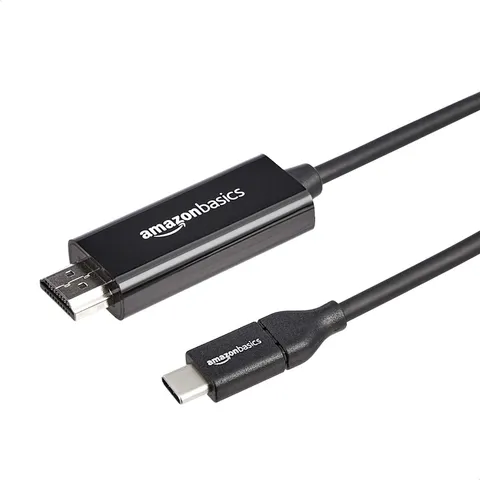 Amazon Basics Cable adaptador unidireccional USB-C (fuente) a HDMI