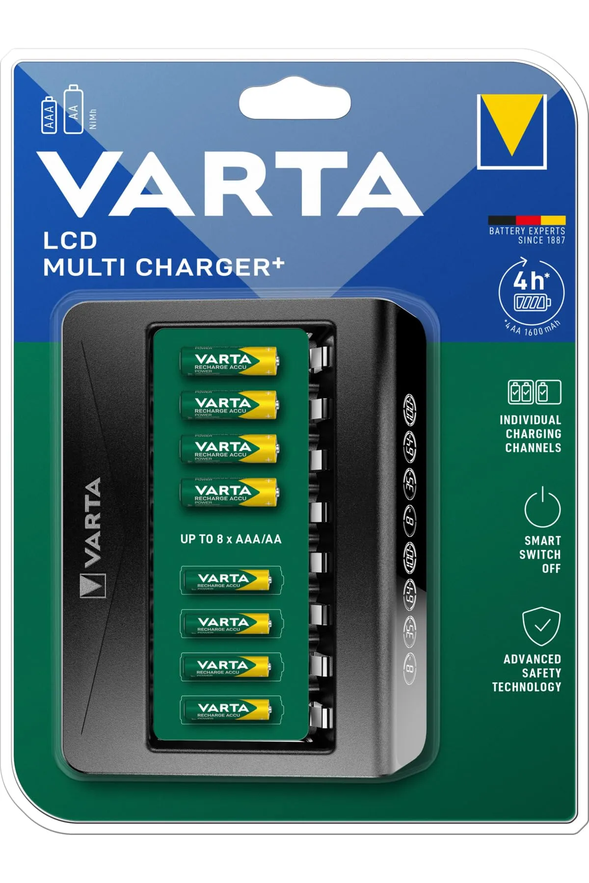 VARTA Batteria caricabatterie AA/AAA – Nuovo