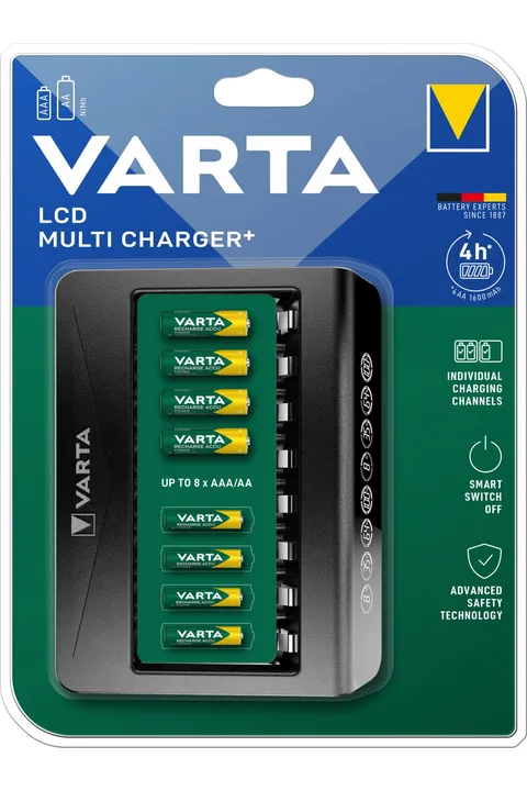 VARTA Batteria caricabatterie AA/AAA – Nuovo