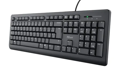 Trust Taro Tastiera QWERTY Spanisch – Nuovo