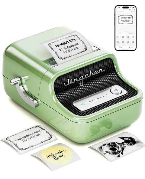 NIIMBOT Etichettatrice Vintage Verde – Come nuovo