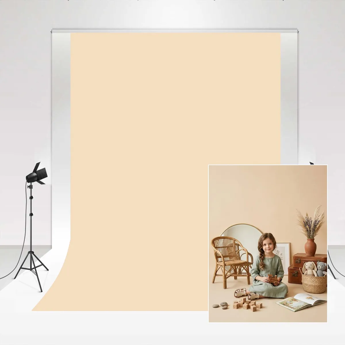 Sfondo Color Crema Kate Photography – Come nuovo