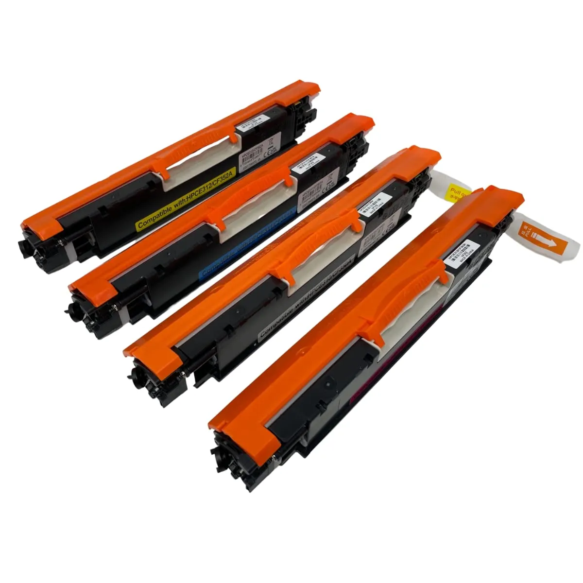 BRAMA CARTUCHOS PK de 4 Cartuchos Compatibles CF350A CF351A CF352A