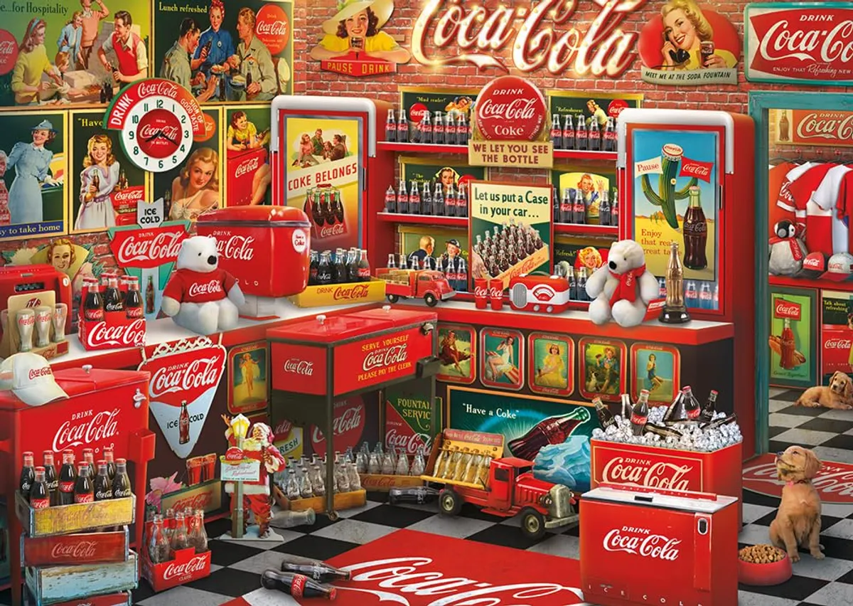 Puzzle Coca Cola Schmidt 1000 pezzi – Nuovo