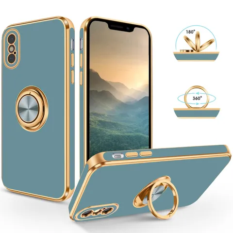 Copertina iPhone XS Silikon – Brillante Viola