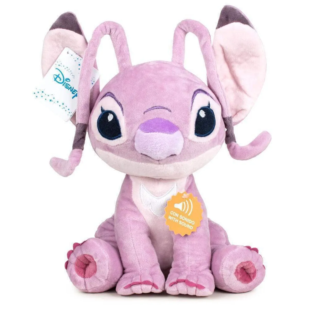 Stitch Angel Sound Peluche 20cm – Nuovo