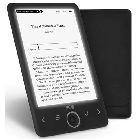 SPC Dickens Light 2 - Libro elettronico con schermo retroilluminato e
