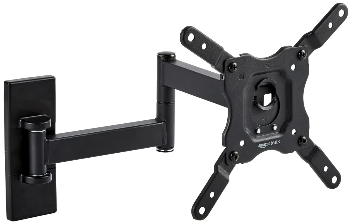 Supporto TV Articolato Amazon Basics Nero