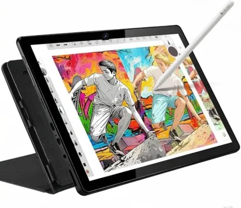 Frunsi Compressa Indipendente Android 11, Disegno Con Schermo Non c'è Bisogno di 4GB/64GB, USB-C per Artista, Designer, Beginne