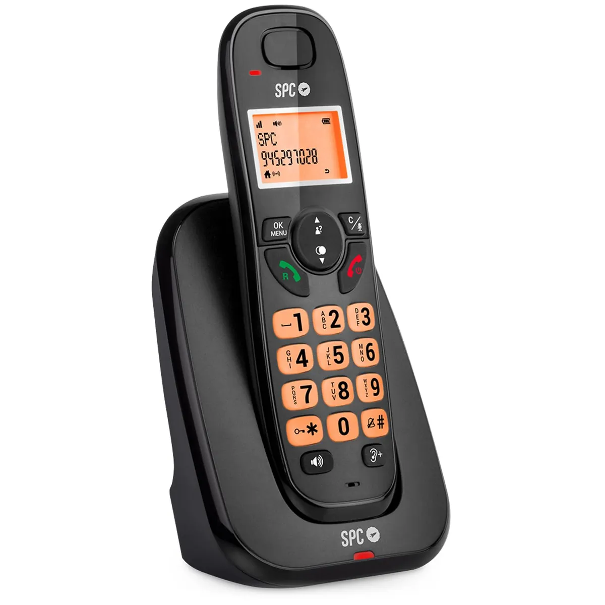 Telefono fisso cordless SPC Kairo Nero