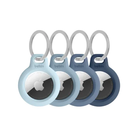 Belkin AirTag Case Keychain Pack di 4 – Come nuovo