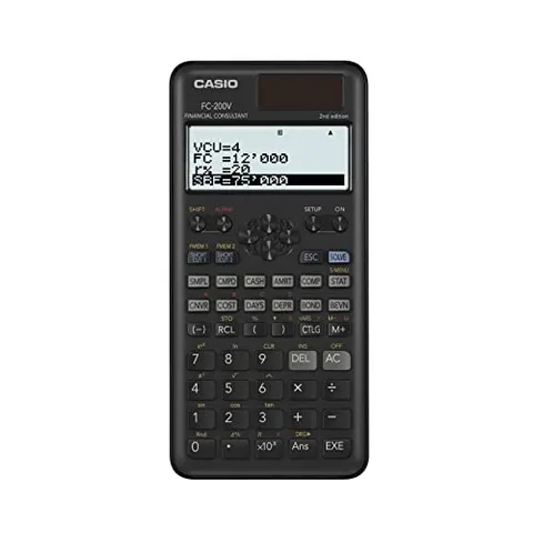Casio Calcolatrice finanziaria Casio FC 200V2