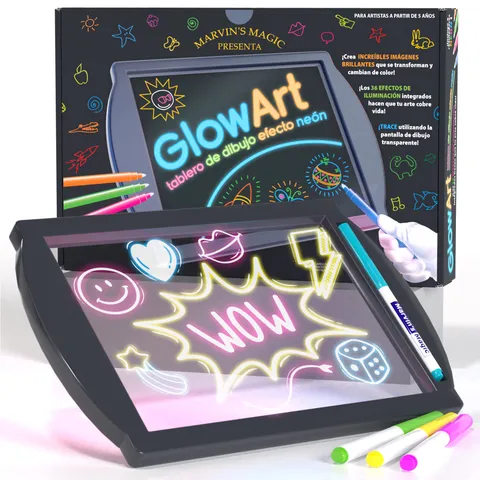 Marvin's Magic GlowArt Tablero di disegno con effetto neón