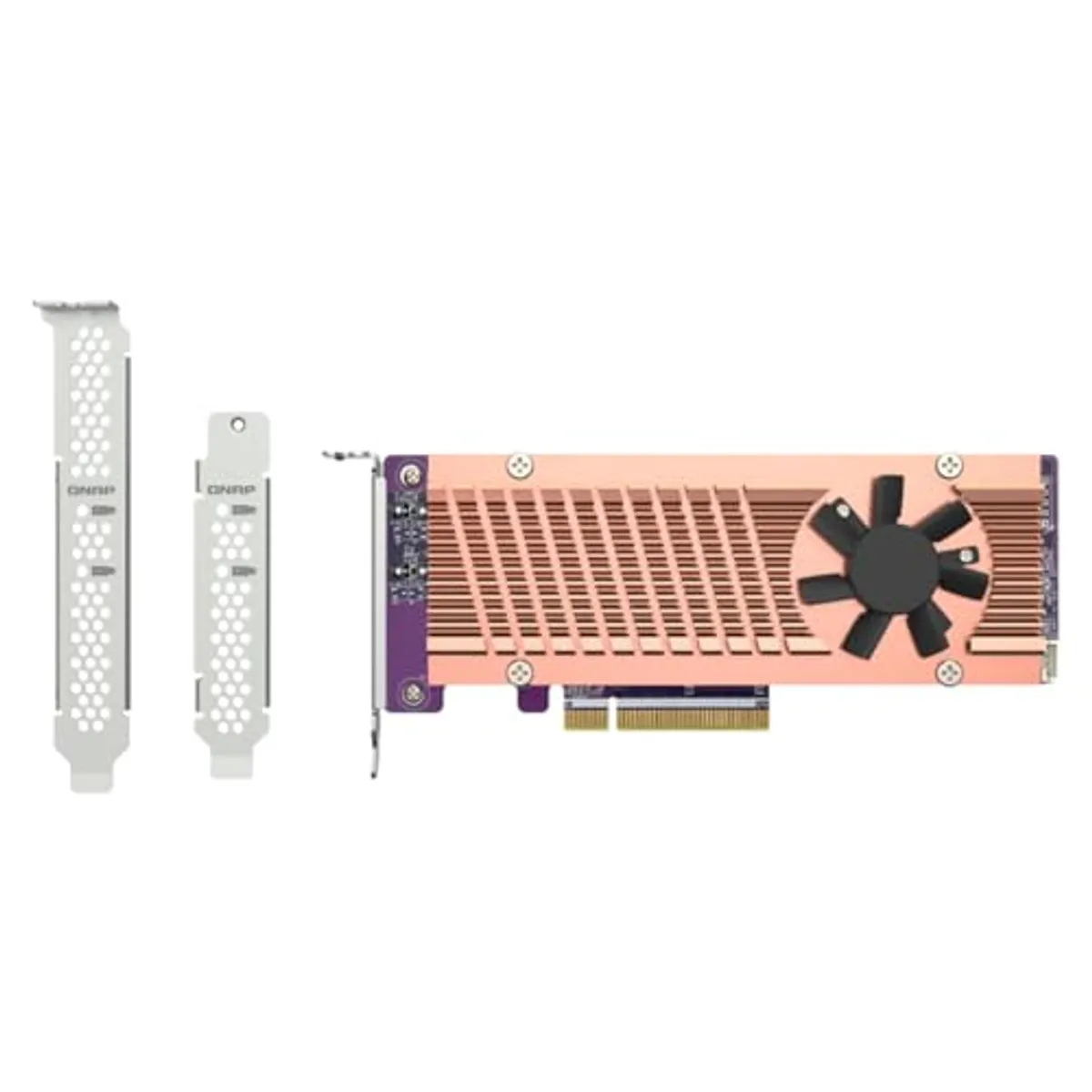 Qnap Qm2-2P-384a - Controller Di Archiviazione - Pcie 3.0
