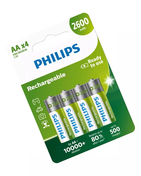 Philps Baterías Recargables AA PHILPS