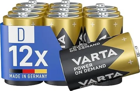 VARTA Pilas D Mono 12x – Nuovo