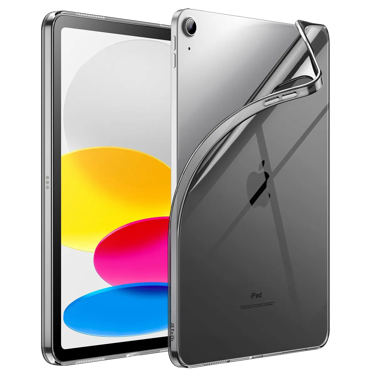 Coque iPad A16 – Souple in TPU trasparente nero