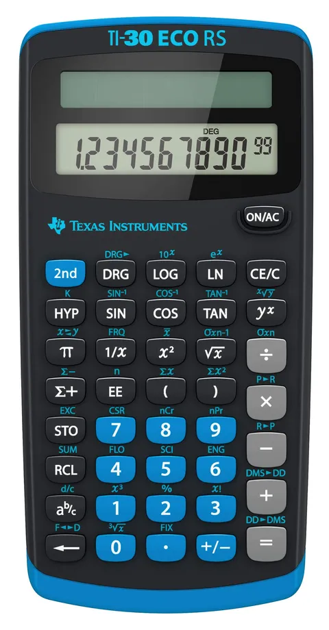 Schulrechner Texas Instruments TI-30 ECO RS – Nuovo