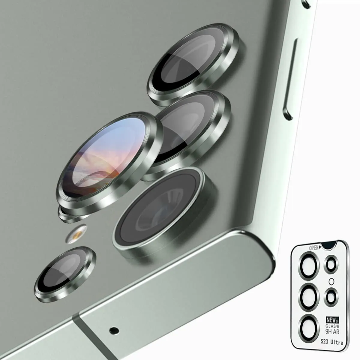 AnnhanT Caméra Protecteur pour Samsung Galaxy Z Fold 5 Caméra