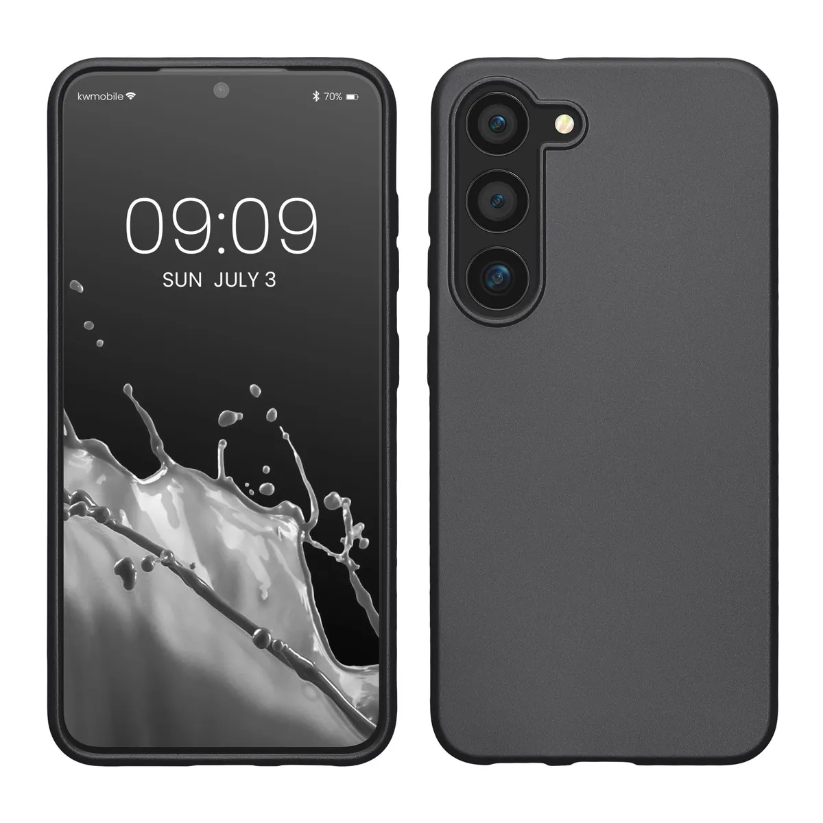 Hülle compatibile Samsung S23 – TPU Silikon Grigio