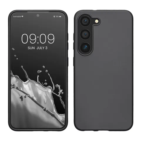 Hülle compatibile Samsung S23 – TPU Silikon Grigio